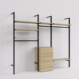 Open Wardrobe - Shelving System Ceres - Style 1