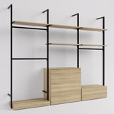 Open Wardrobe - Shelving System Ceres - Style 3