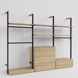 Open Wardrobe - Shelving System Ceres - Style 3