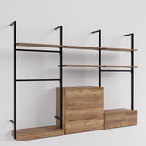 Open Wardrobe - Shelving System Ceres - Style 3