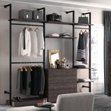 Open Wardrobe - Shelving System Ceres - Style 3