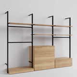 Open Wardrobe - Shelving System Ceres - Style 3