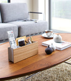 Desk Organizer - Steel + Wood