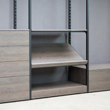 Shelf Board Addison, Angled 30 Degrees, incl. Brackets