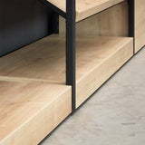 Pedestal Addison, wooden base for Shelving System