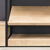 Pedestal Addison, wooden base for Shelving System