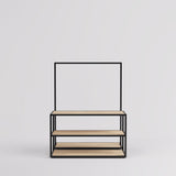 Display Table & Clothing Rail Como, in black