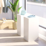 Cube Table Toro, in white
