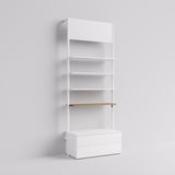 Shelf Board Cetus 19 mm, incl. brackets