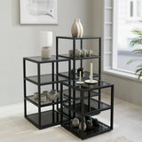 Display Table Fargo, glass shelves