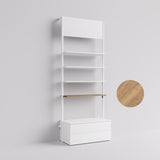 Shelf Board Cetus 19 mm, incl. brackets