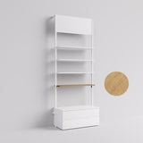 Shelf Board Cetus 19 mm, incl. brackets