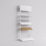 Shelf Board Cetus, angled 30 degrees, incl. brackets