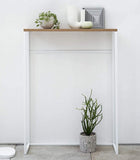 Narrow Entryway Console Table (32" H)  - Steel