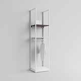 Shelf Board incl. Black Brackets for Wardrobe System Addison