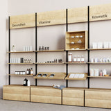 Shelving System Cetus - Classic - Style 4, black