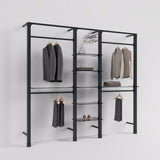 Shelving System Brooklyn - Style 3 with glass shelves