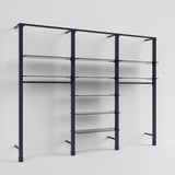 Shelving System Brooklyn - Style 4 with glass shelves