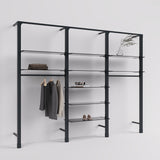 Shelving System Brooklyn - Style 4 with glass shelves