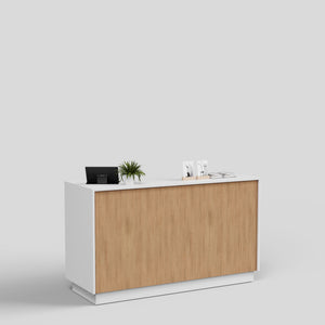 Shop Counter Malé, solid wood front | Professional B2B Display Solution