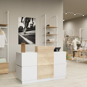 Shop Counter Varios Classic, White