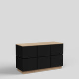 Shop Counter Tokyo, anthracite and wood