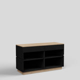 Shop Counter Tokyo, anthracite and wood