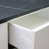 Shop Counter Java, white and marble look