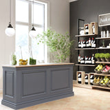 Shop Counter Vienna, Country House Style, Solid Wood