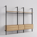Open Wardrobe - Shelving System Ceres - Style 5