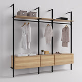 Open Wardrobe - Shelving System Ceres - Style 5