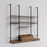Shelving System Cetus - Yoga Studio - Style 3