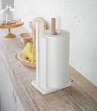 Paper Towel Holder - Steel + Wood
